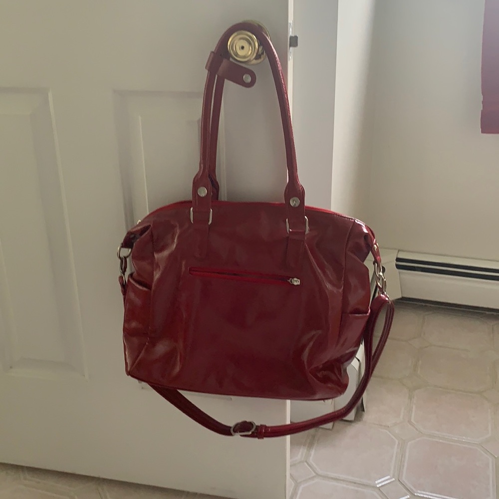 EUC large Namaste knitting/crochet/everyday bag